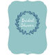 Lagoon Bridal Shower Wreath Invitations Image 2 of 5